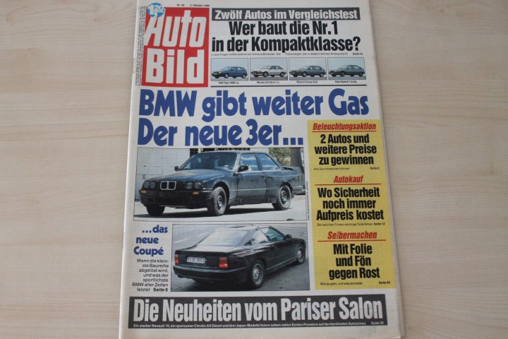 Deckblatt Auto Bild (40/1988)
